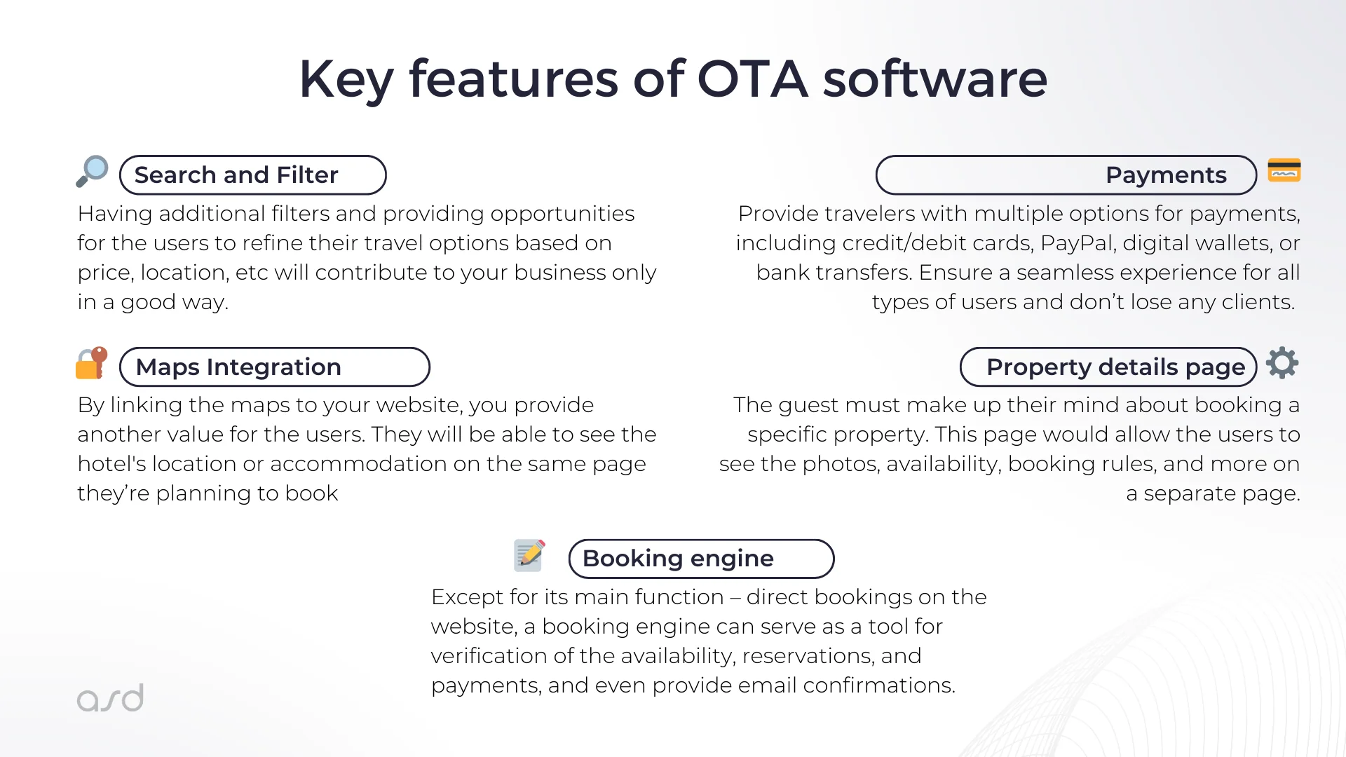 Key features of OTA software