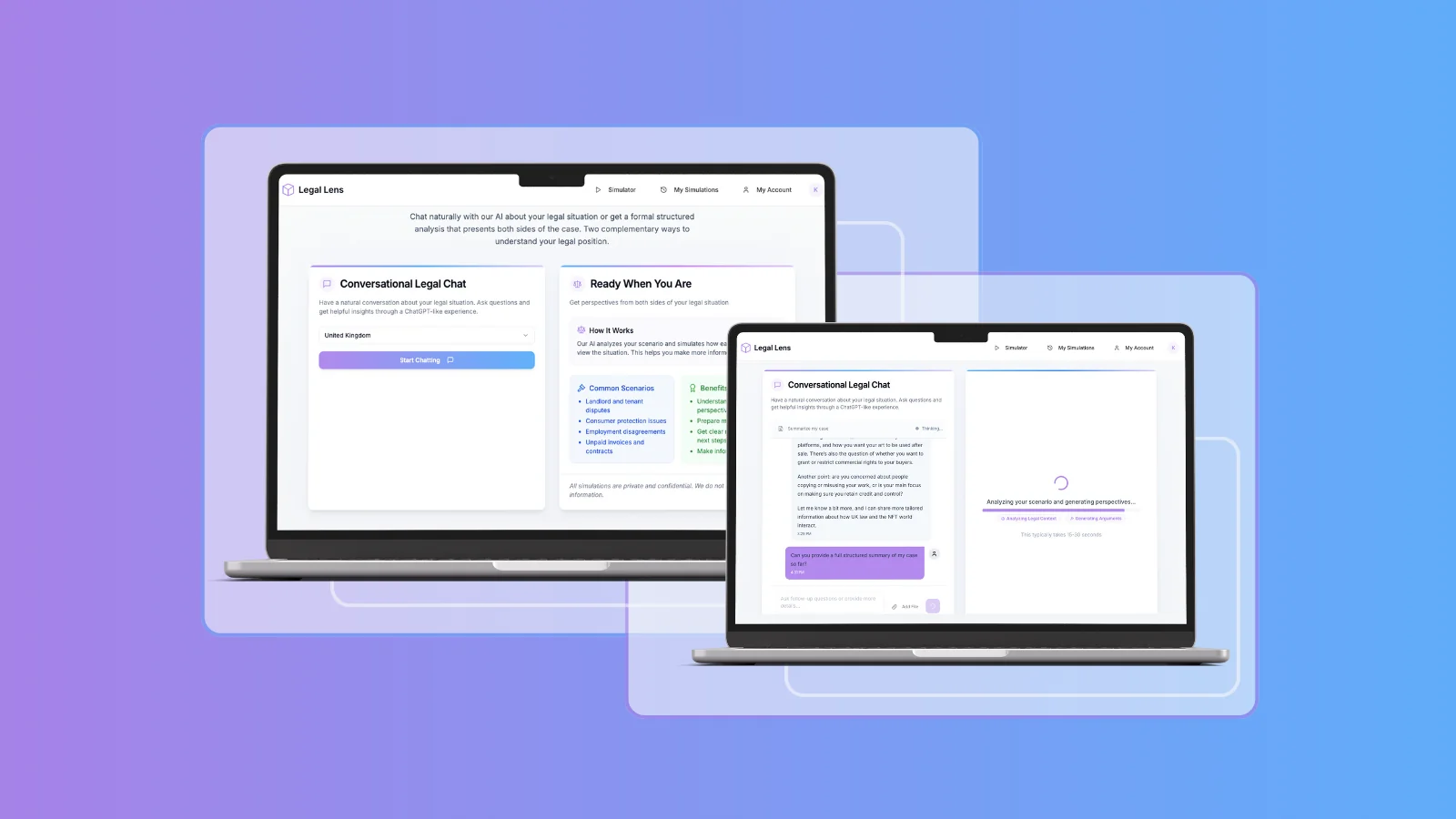 Developing AI Powered Legal Consulting Platform (features)