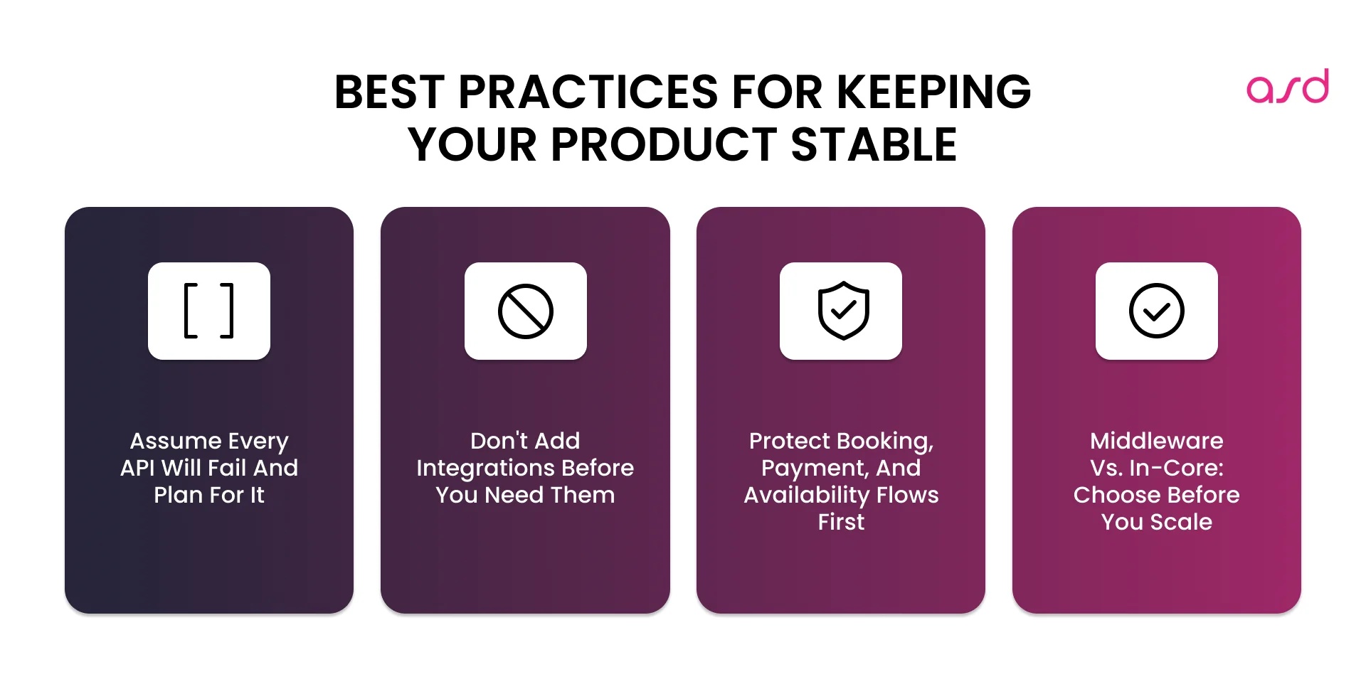 Best Practices For Keeping Your Product Stable